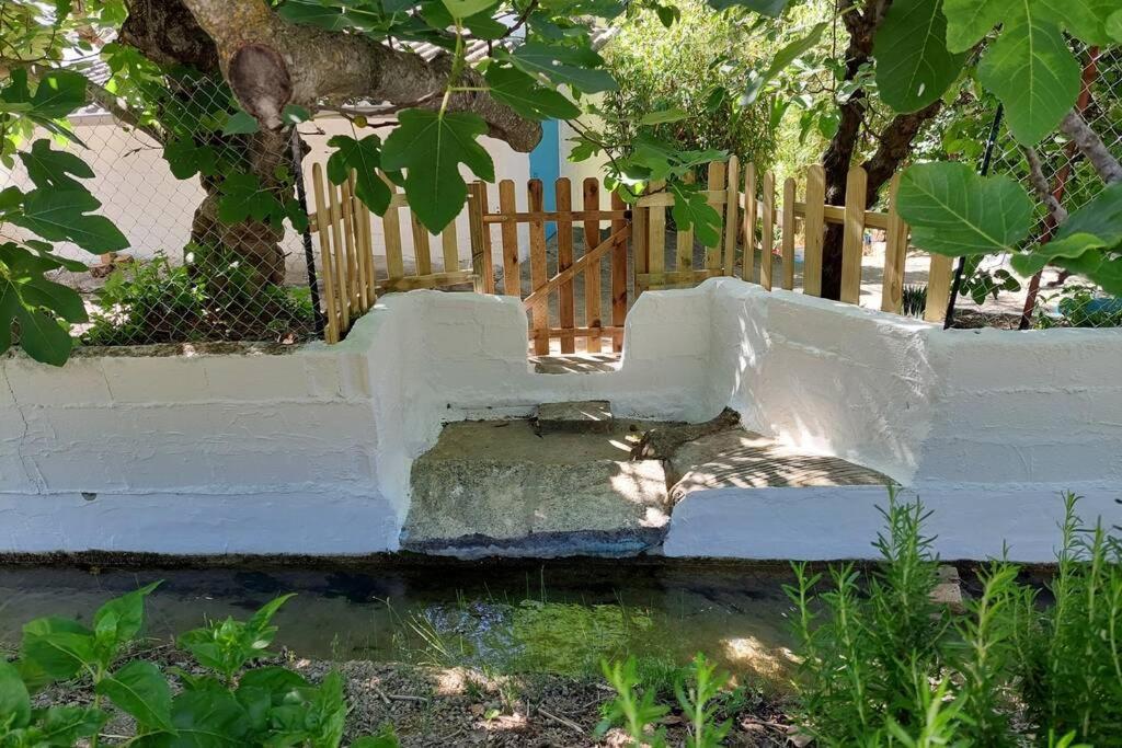 La Huerta Del Castillo Con Su Caz De Agua - Enjoy Life & Relax Castillo de Locubin Bagian luar foto